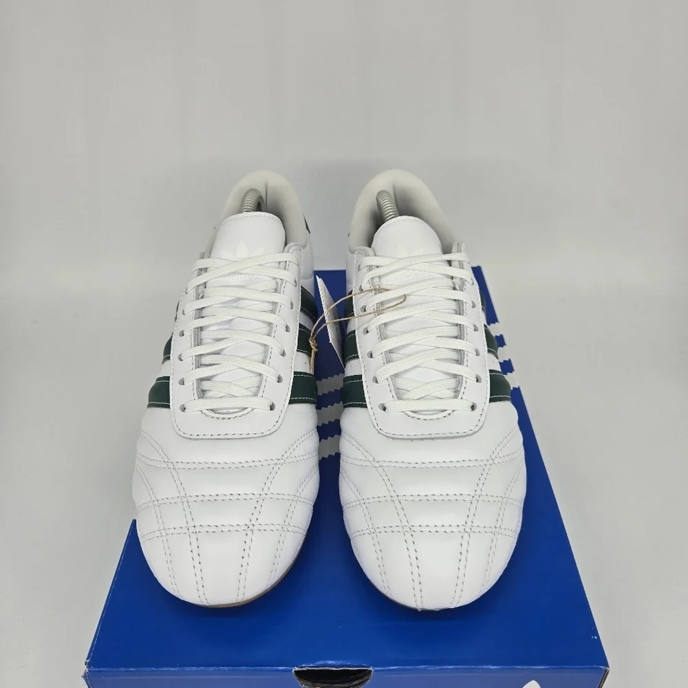 New adidas Taekwondo Cloud White Collegiate Green Gum Women's Shoes Size 9.5 - Picture 2 of 8